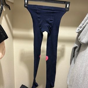 heart on knee stockings